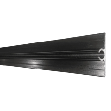6m Black Double-Sided Sail Track for Caravan Annexe